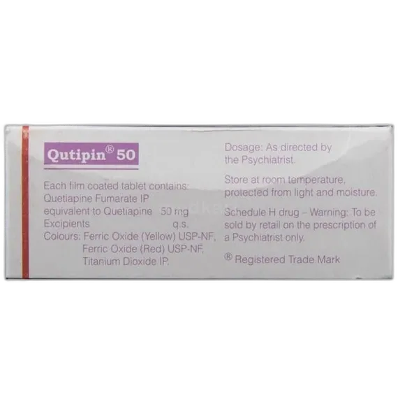 qutipin 50mg tablet 10's